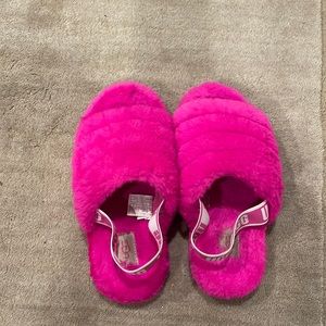 Ugg Fluff Yeah Slipper - Hot Pink